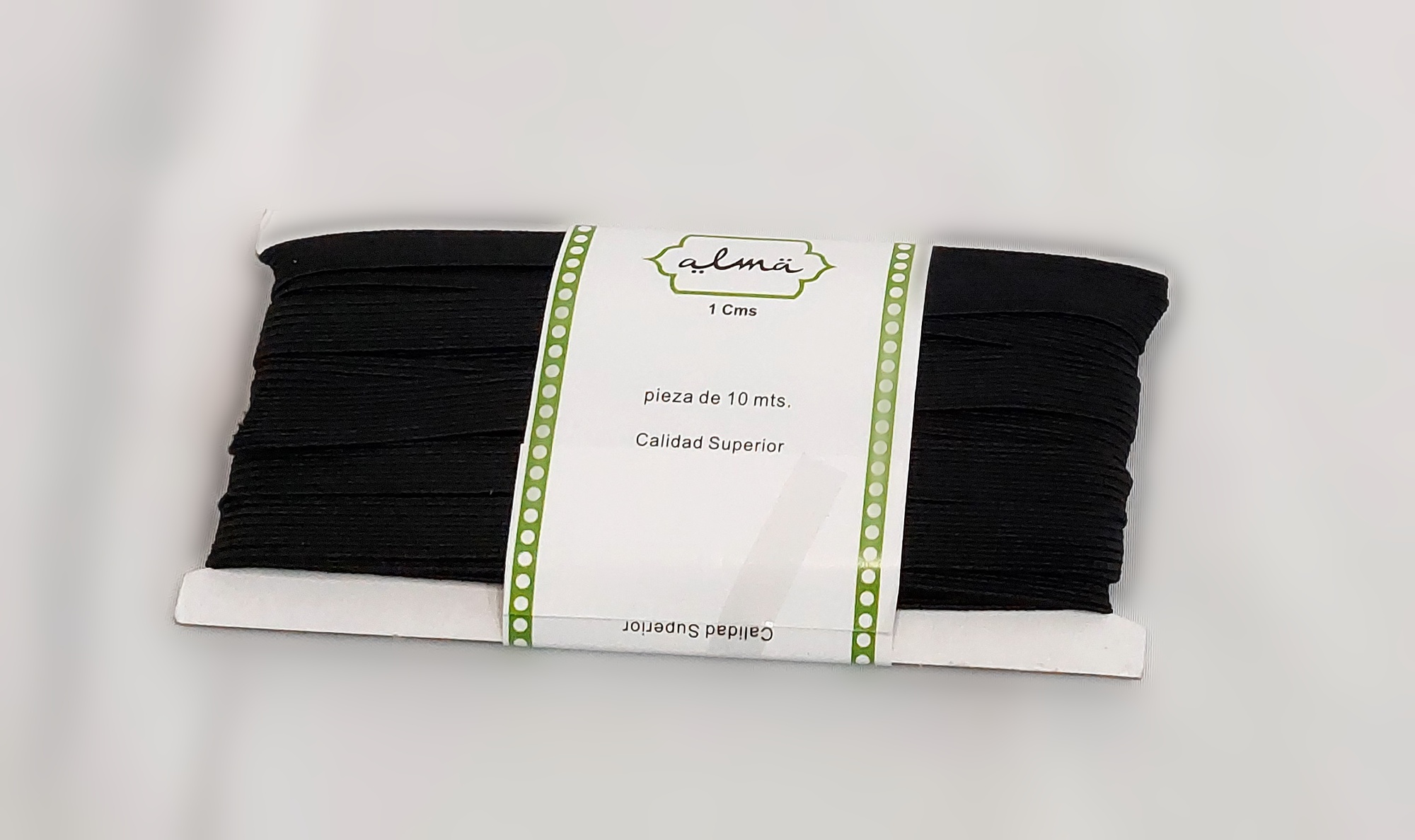 Elástico Negro (4-10)mm x 10m