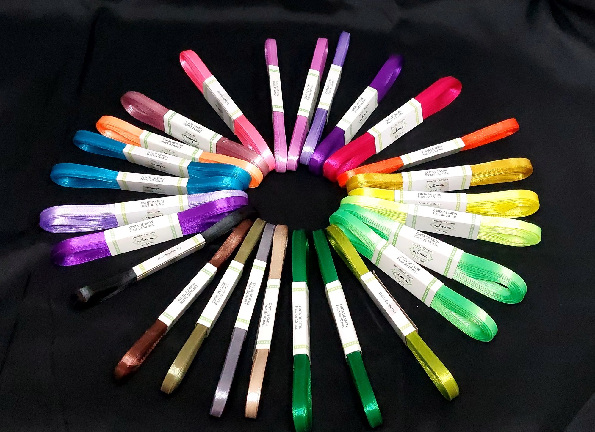 Cinta 7MM Colores