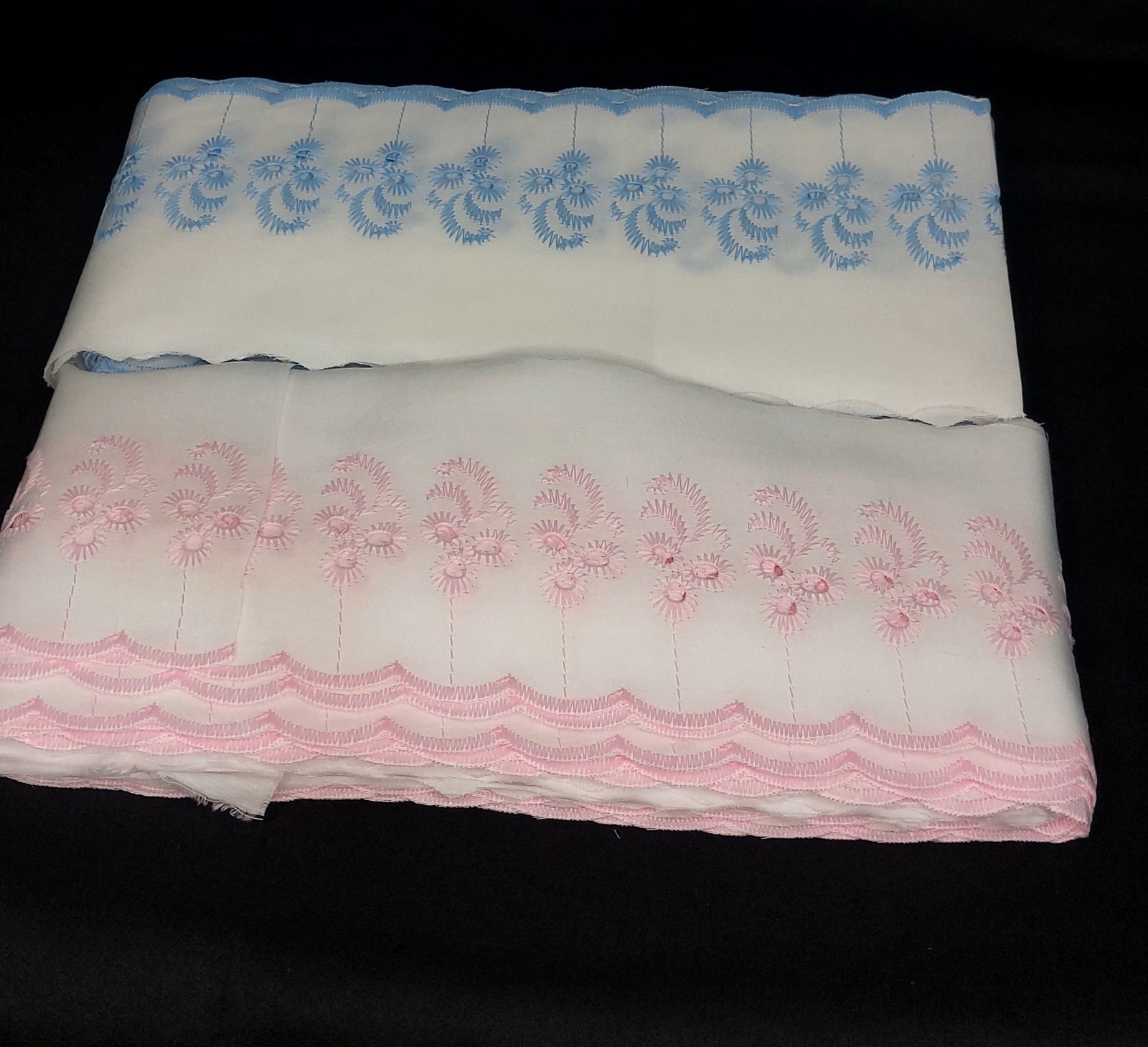 Blonda Diseño 10cm Azul y Rosa